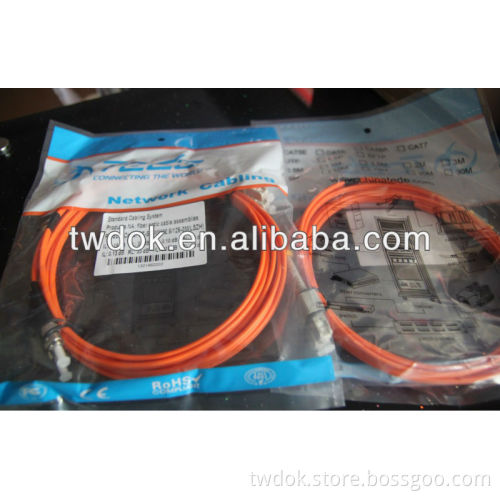 armored fiber optic patch cord